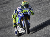 Moto GP Espagne - Essais FP3 : Rossi accélère à Jerez