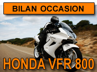 Bilan occasion moto : Honda VFR 800 VTEC