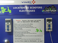 Des scooters électriques en libre-service à Marseille