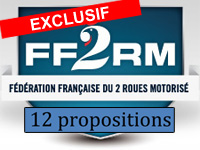 Exclusif : les 12 propositions de la FF2RM pour le deux-roues