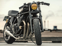 Préparation moto : Yamaha XJR1300 Skullmonkee par Wrenchmonkees