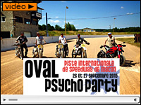 L'Oval Psycho Party sur la piste de speedway de Mâcon (71) reportée en septembre