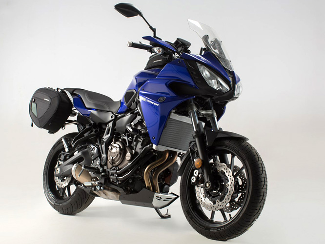 Accessoires moto : SW-Motech habille la Yamaha MT-07 Tracer