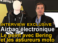 Airbag électronique : le point avec Bering et les assureurs moto