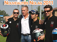 Le groupe Nolan lance neuf nouveaux casques en 2011