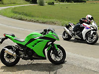 Duel CBR500R Vs Ninja 300 : la moto sportive, façon A2 !
