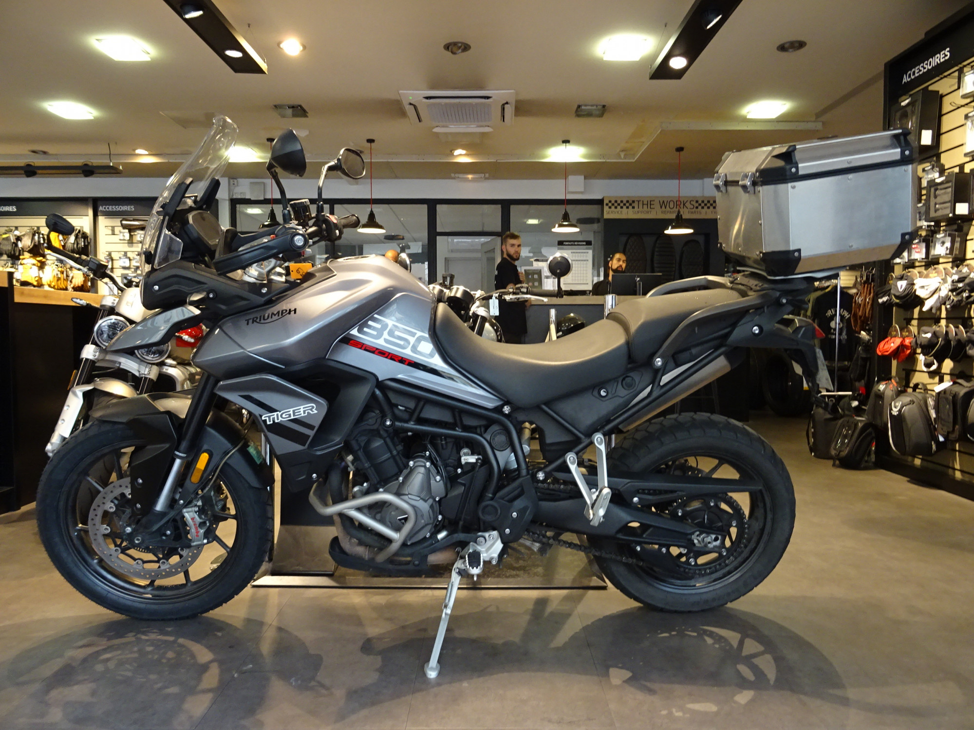 tiger 850 sport seat height