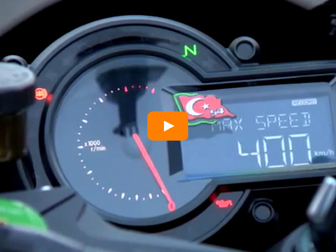Vidéo moto : Sofuoglu atteint 400 km/h sur sa Ninja H2R