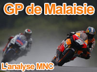 Grand Prix de Malaisie Moto GP : déclarations et analyse
