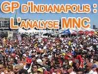 Grand Prix d'Indianapolis : déclarations, classements et analyses