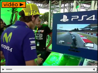 Valentino Rossi incarne le jeu vidéo Moto GP 2016