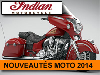 Les nouvelles motos Indian 2014 au salon de Paris