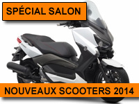 Tout sur les nouveaux scooters 2014 au salon de Paris