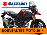 La nouvelle Suzuki 2014 au salon de Paris