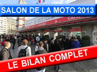 Bilan complet du Salon de la moto de Paris 2013