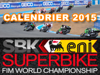 Calendrier et comptes rendus World Superbike 2015