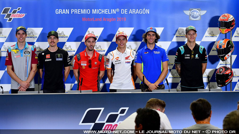 Marquez fait la pluie et le beau temps aux essais FP1 du GP d'Aragon