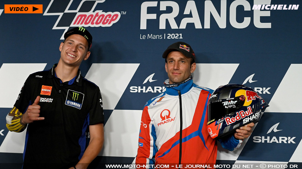 GP de France FP2 : Zarco et Quartararo en tête de la première journée