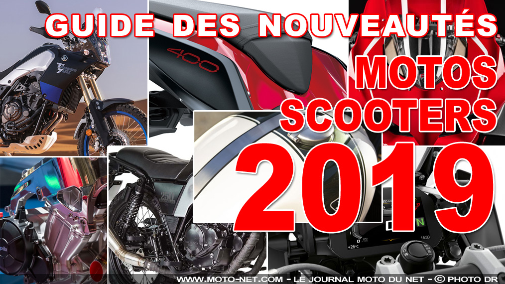 Guide des nouveautés motos et scooters 2019