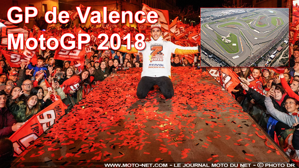 Horaires et enjeux du Grand Prix de Valence MotoGP 2018