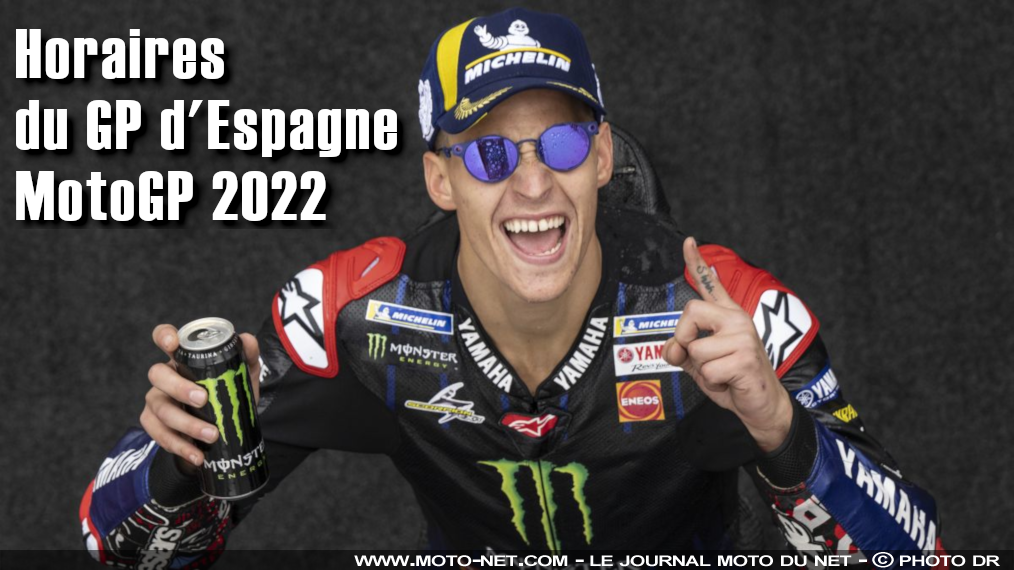 Horaires et enjeux du Grand Prix d'Espagne MotoGP 2022