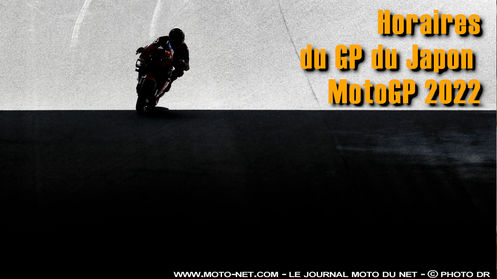 Horaires et enjeux du GP du Japon MotoGP 2022

Horaires, enjeux et programme du GP du Japon Moto GP, 16ème manche du championnat du monde 2022, qui n'a pas eu lieu depuis 2019 en raison de l'annulation des éditions 2020 et 2021 pour cause de Covid...
