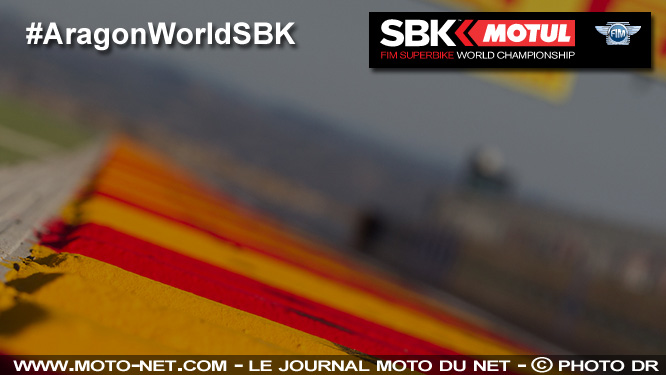 Les horaires du WorldSBK à Aragon ce week-end