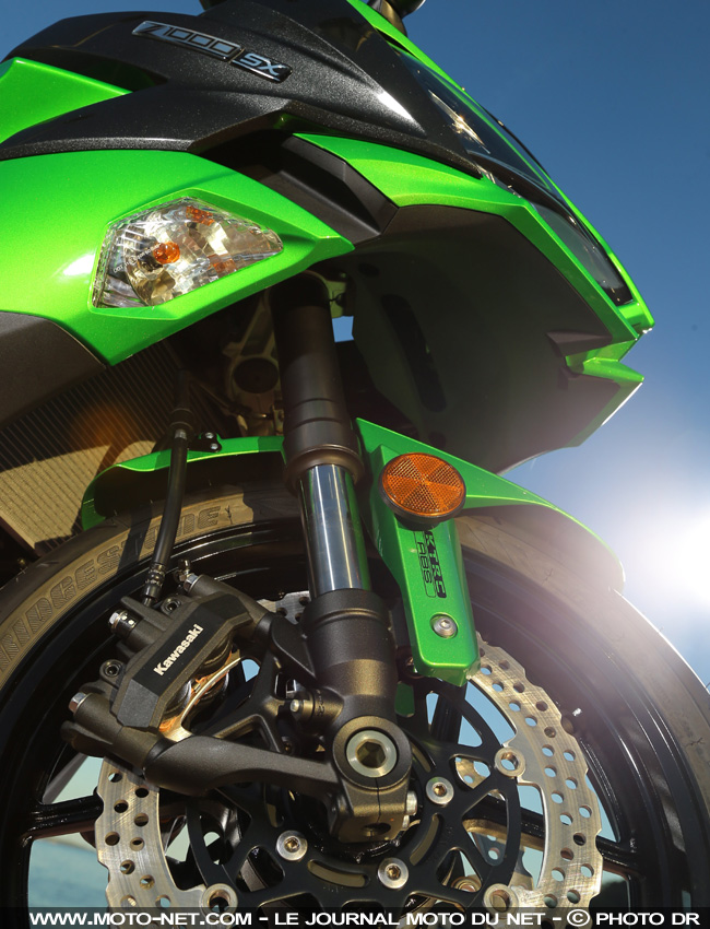 Essai Kawasaki Z1000SX 2017 : une ''super bike'' pour la route