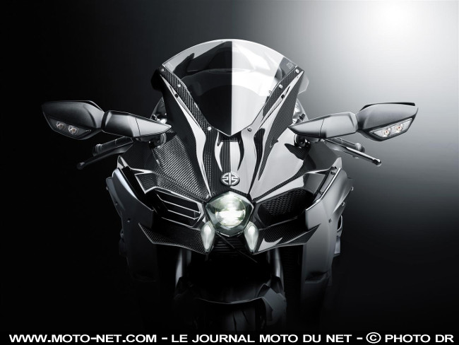Kawasaki Ninja H2 et H2 Carbon 2017 : premières informations
