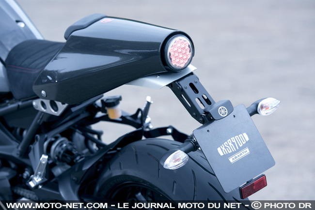 L'italien Abarth réinterprète la Yamaha XSR 900 en 695 exemplaires