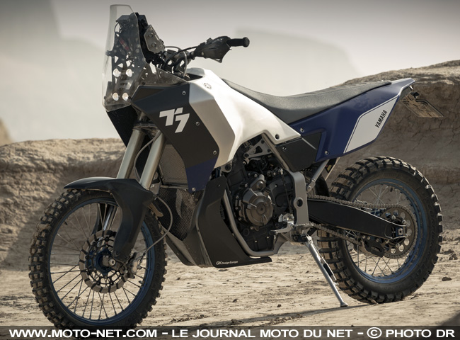 Concept Yamaha T7 : bientôt un nouveau trail sur les traces de la XT600Z Ténéré ?