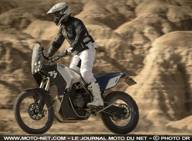 Concept Yamaha T7 : bientôt un nouveau trail sur les traces de la XT600Z Ténéré ?