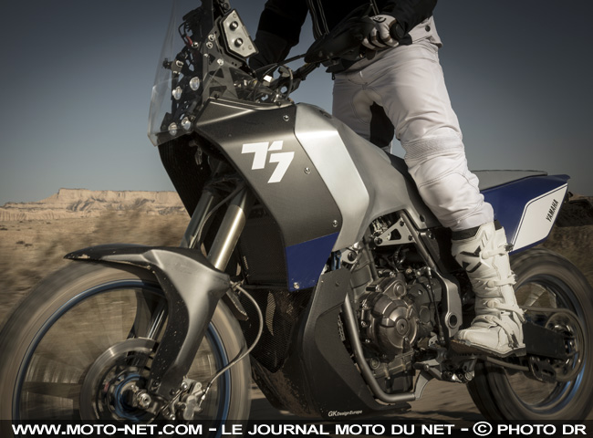 Concept Yamaha T7 : bientôt un nouveau trail sur les traces de la XT600Z Ténéré ?
