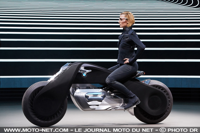 BMW Motorrad Vision Next 100 : la moto très futuriste de Béhème