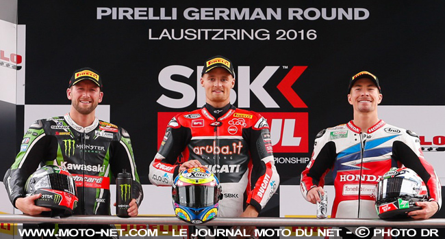  Sykes, Davies et Hayden - WSBK Allemagne (10 sur 13) Déclarations des pilotes World Superbike au Lausitzring