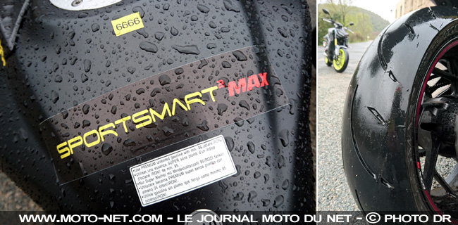 Essai du pneu moto Dunlop SportSmart 2 Max