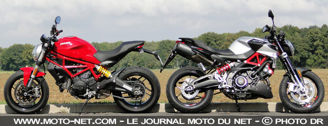  Duel Shiver 900 Vs Monster 797 : roadster sauce vénitienne ou bolognaise ? 