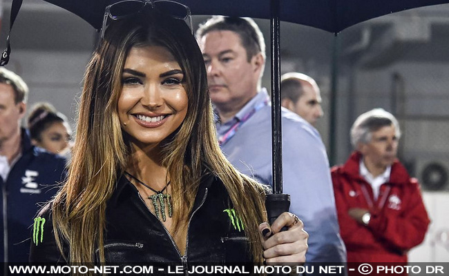 L'umbrella girl la plus sexy du GP du Qatar 2017
