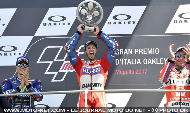 GP d'Italie MotoGP - Dovizioso : Ma stratégie était parfaite