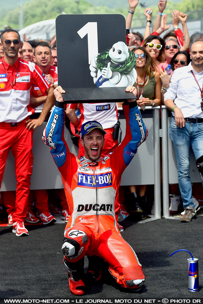 GP d'Italie MotoGP - Dovizioso : Ma stratégie était parfaite