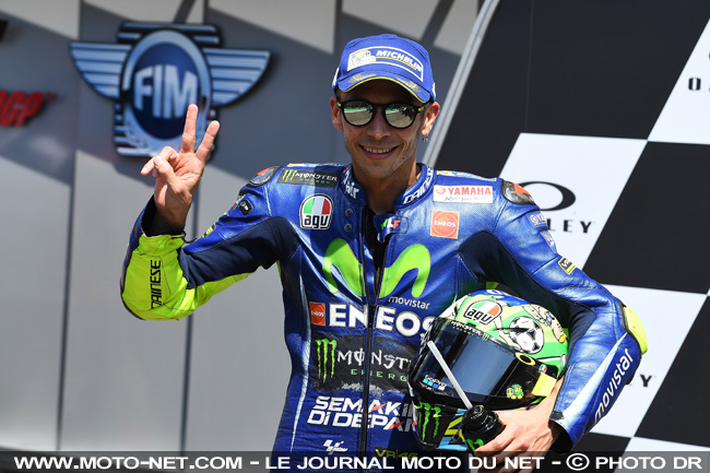 Grand Prix d'Italie MotoGP - Rossi : Je savais que les 23 tours seraient longs et difficiles