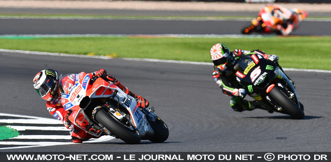 GP de Grande-Bretagne MotoGP - Lorenzo (5ème) : j'ai réussi à bien gérer les gaz et à préserver les pneus