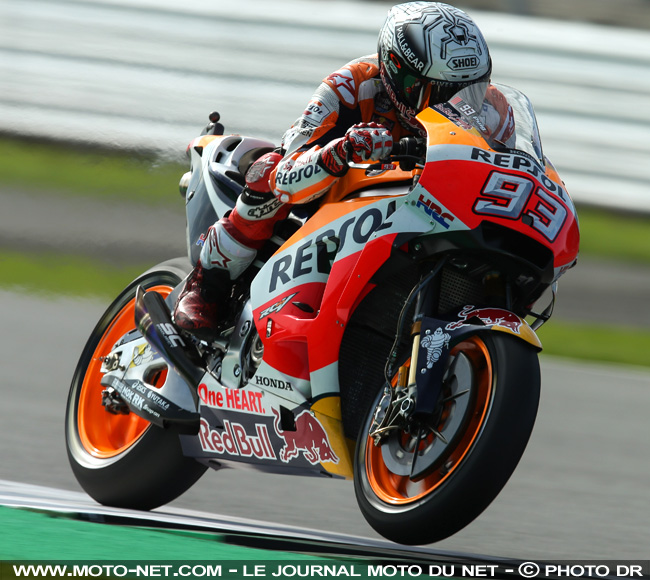 Grande-Bretagne MotoGP - Marquez (abandon) : on est toujours en lice pour le championnat