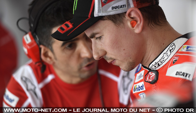 Lorenzo 17ème à Sepang : j'ai encore besoin de temps sur la Ducati