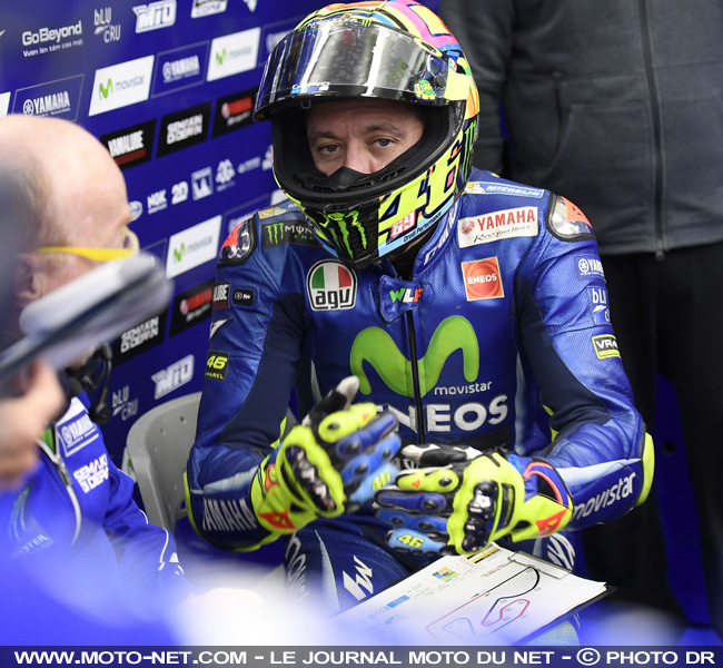 Rossi confirme qu'il est plus rapide sur l'ancienne moto