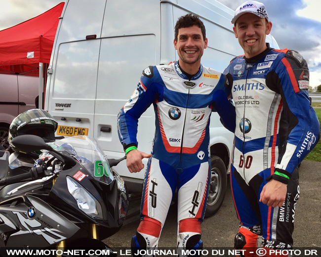 Sylvain Barrier en British Superbike avec Smiths Racing
