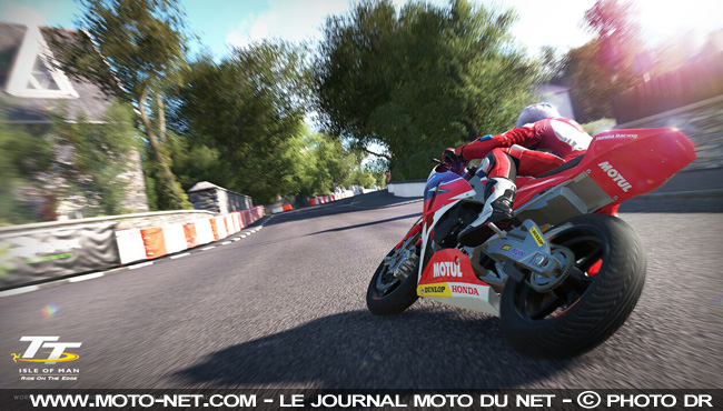 Tours de chauffe pour le jeu vidéo du TT Isle of Man : Ride on the Edge