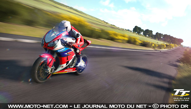 Tours de chauffe pour le jeu vidéo du TT Isle of Man : Ride on the Edge