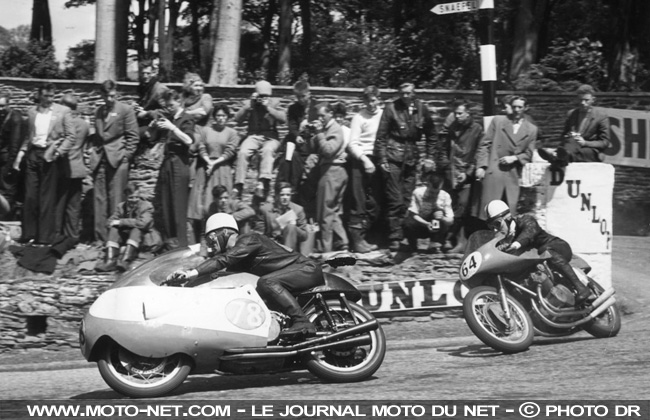 Classic TT 2017 : Michael Dunlop rend un hommage à Bob McIntyre et Gilera