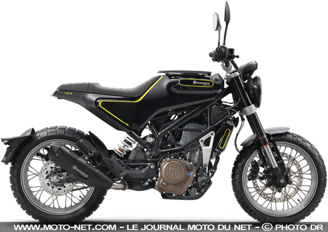 La Husqvarna Svartpilen 401 dans la roue de la KTM 390 Duke La Husqvarna Svartpilen 401 dans la roue de la KTM 390 Duke